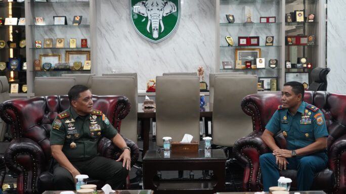 Pangdam IM Terima Audiensi Danguskamla Koarmada I Bahas kesiapan Kunjungan RI 1.