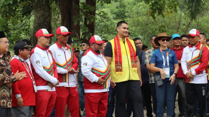 Dandim 0108/Agara Dampingi Kunjungan Menpora RI Tinjau Kesiapan Venue Arung Jeram PON XXI Aceh – Sumut Di Kutacane.