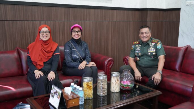 Pangdam Iskandar Muda Terima Audiensi CEO Rudy Project Indonesia di Makodam IM.