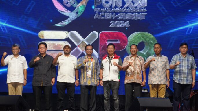 Kapok Sahli Pangdam IM Hadiri Pembukaan Expo PON XXI Aceh-Sumut 2024 di Banda Aceh.