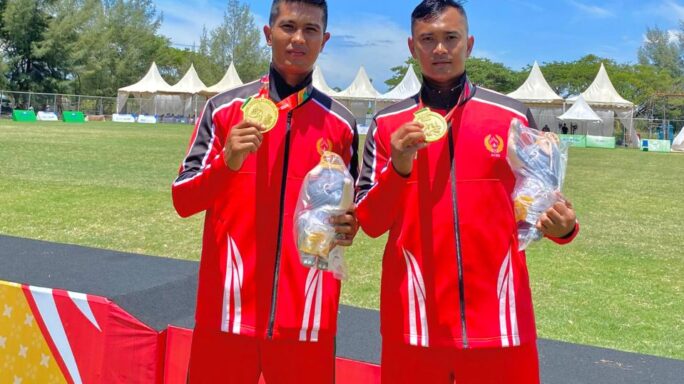 PON XXI Aceh-Sumut Dua Prajurit Terbaik Kodam IM kembali meraih prestasi.