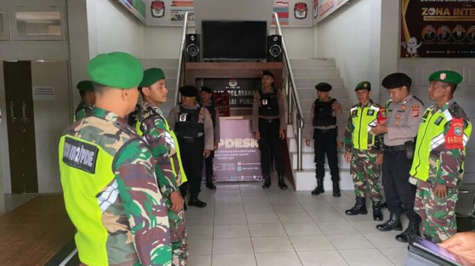 Pastikan Keamanan Menjelang Pilkada 2024,TNI Polri Gelar Patroli Gabungan di Pidie Jaya