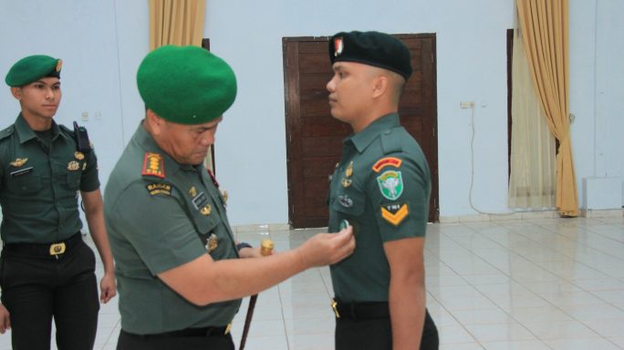 Rindam IM Buka Pendidikan Bintara Provos Multi Korp TA 2024