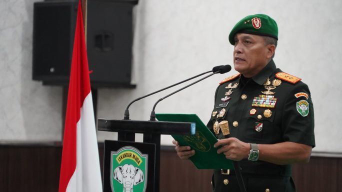 Pangdam IM Pimpin Sertijab Pejabat Kodam IM.