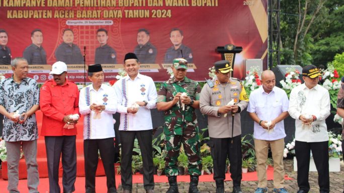 Dandim Abdya Hadiri Deklarasi Kampanye Pilkada Damai