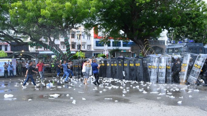 Dandim 0111/Bireuen Gelar Apel Dan Latihan Tfg Dan Phh Terintegritas Dengan Polri Dan Unsur Terkait Dalam Rangka Pam Pilkada Kab. Bireuen Tahun 2024