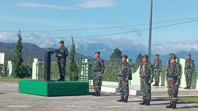 Kodim 0119/BM Gelar Upacara Peringatan Hari Sumpah Pemuda