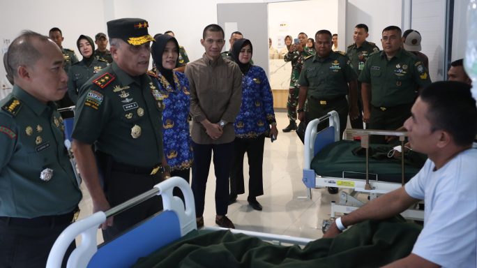 Pangdam IM Tinjau Bangunan Gedung PDN Rumkit Tk. II Iskandar Muda