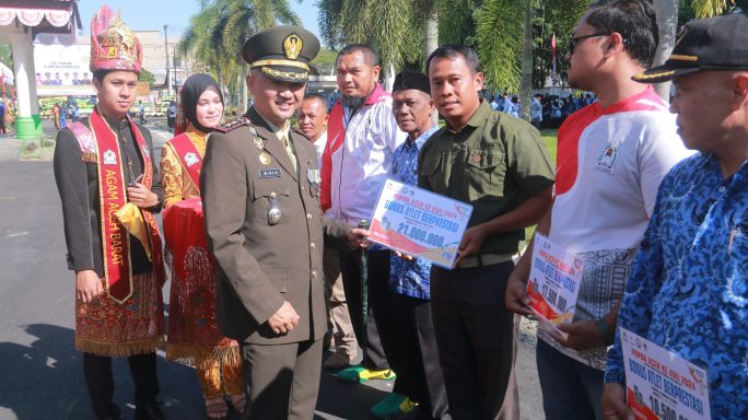 Hadiri Upacara Hari Sumpah Pemuda, Dandim 0105/Abar : Peran Pemuda Sangat Strategis Dan Monumental Dalam Pembangunan
