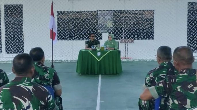 Dandim 0102/Pidie, Letkol Inf Andi Irsan Pekenalkan Diri dan Sampaikan Arahan dan Ucapan Terimakasih Kepada Prajurit