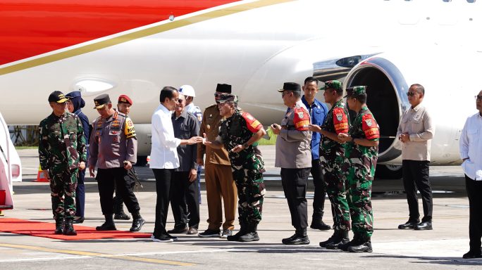 Pangdam Iskandar Muda Dampingi Presiden Republik Indonesia dalam Kunjungan Kerja di Aceh.
