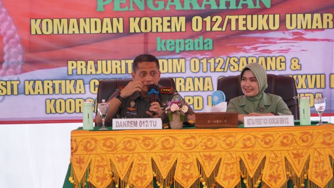 Danrem 012/TU Laksanakan Kunjungan Kerja Ke Kodim 0112/Sabang