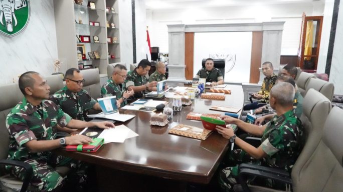 Pangdam IM Terima Audiensi dari PT. Putra Indo Manunggal dan PT. Multi Mega Sakti.