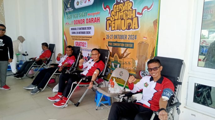 Dandim 0102/Pidie Hadiri Semarak Peringatan Hari Sumpah Pemuda 2024 di Pidie