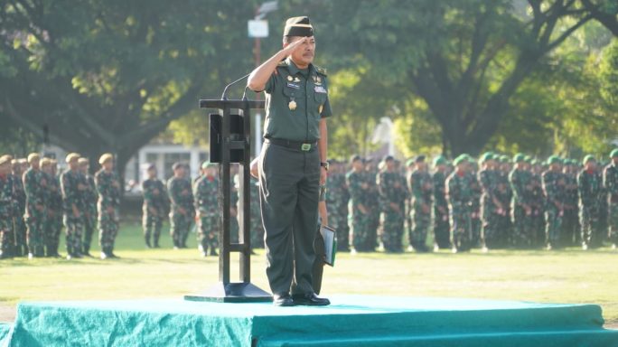 Kodam Iskandar Muda Gelar Upacara Bendera 17-an Bulan Oktober se-Garnisun Banda Aceh