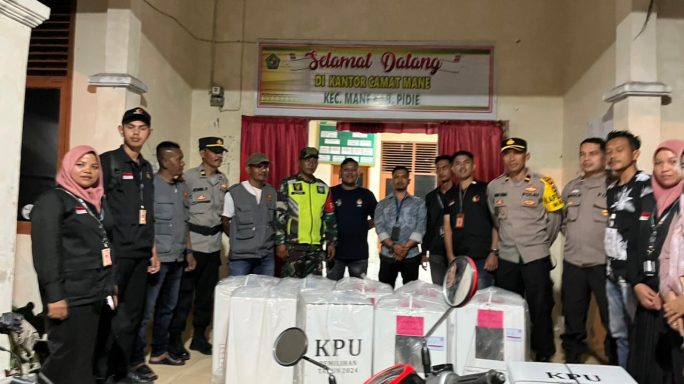 Babinsa: Pengamanan Pemulangan Kotak Suara Pilkada di Kecamatan Mane Berjalan Lancar dan Aman