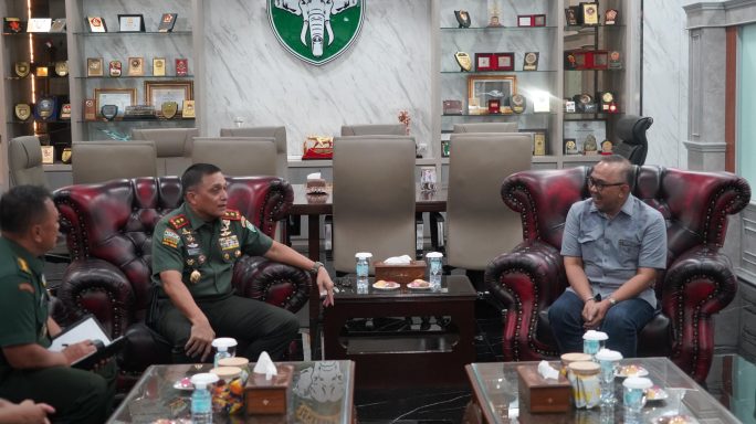 Pangdam IM menerima Audiensi dari BKSDA dan BBTNGL.