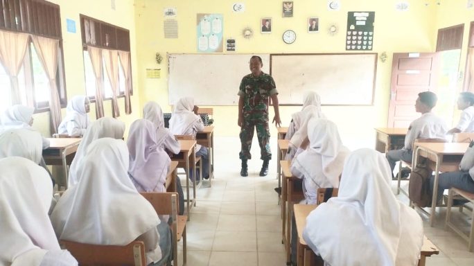 Kodim 0107/Aceh Selatan Gelar Kampanye Kreatif Sosialisasi TNI AD di Kalangan Siswa SMA Sederajat