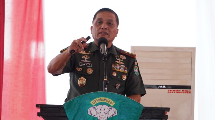 Pangdam Iskandar Muda tindak tegas prajurit terlibat judi online.