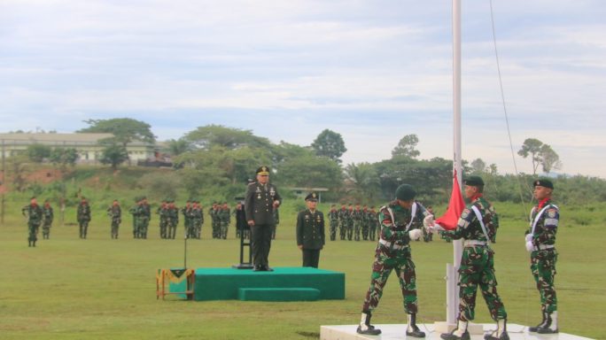 Jadi Irup Hari Pahlawan, Danbrigif 25/Siwah: Teladani Semangat Perjuangan para Pahlawan Bangsa