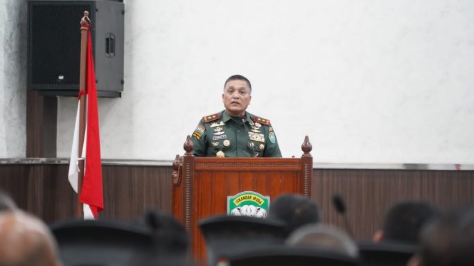 Tutup Rapat Evaluasi Progjagar 2024, Pangdam IM Tekankan Penguatan Moral dan Pemberantasan Kegiatan Merugikan Negara.
