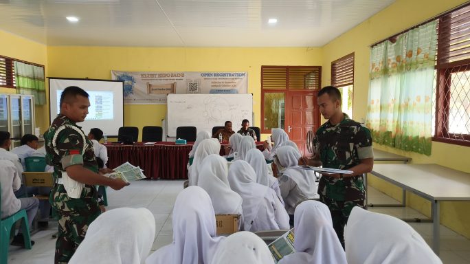 Buka Rekrutmen Prajurit, Kodam Iskandar muda sosialisasi ke Sekolah.