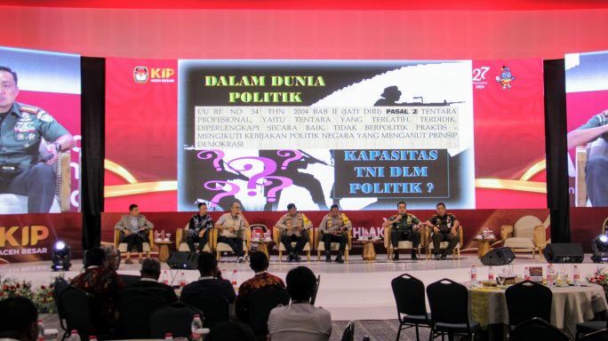 Dandim 0101/Kota Banda Aceh Tegaskan Netralitas TNI dalam Rakorda Persiapan Pilkada Aceh Besar