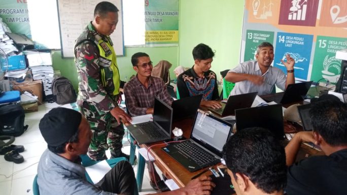 Babinsa Koramil 19/Indra Makmu Kunjungi Desa Seunebok Cina Laksanakan Kegiatan Puanter, Ciptakan Keamanan Menjelang Pilkada