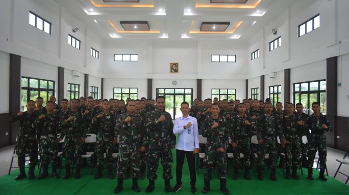 Perangi Narkoba, Brigif 25/Siwah Gelar Sosialisasi P4GN