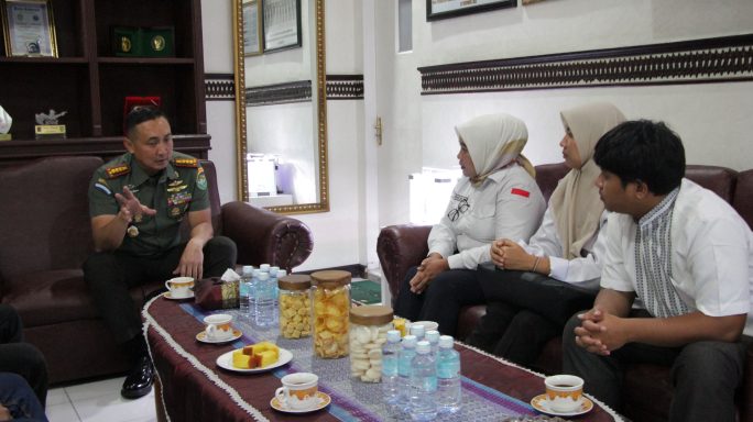 Dandim 0101/KBA Terima Kunjungan Ketua Yayasan Rehab Aceh, Bahas Penanganan Narkoba dan Judi Online