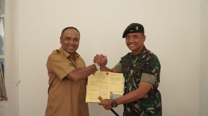 Penyerahan Aset Tanah: Simbol Kolaborasi Pemkab Aceh Timur dan TNI untuk Pembangunan Daerah