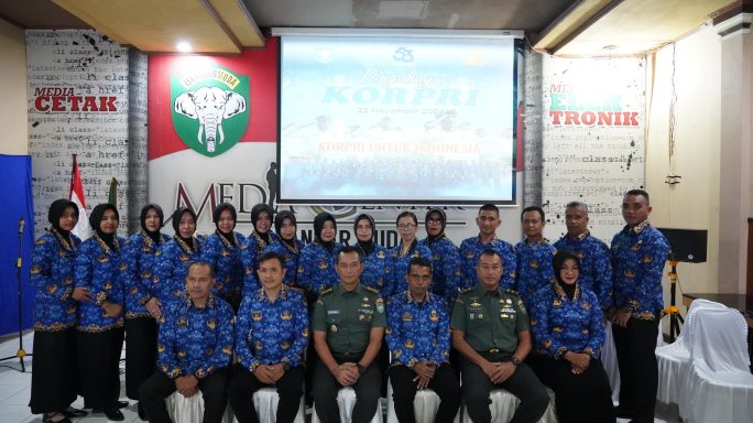 Peringati HUT ke-53, KORPRI Sub Unit Kodam IM Gelar Syukuran