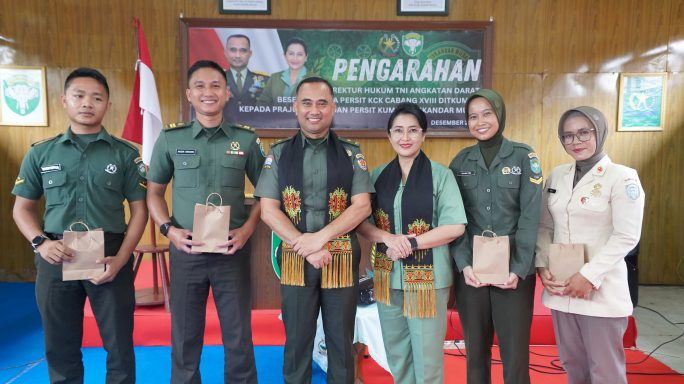 Dirkumad Kunjungi Markas Hukum Kodam Iskandar Muda.