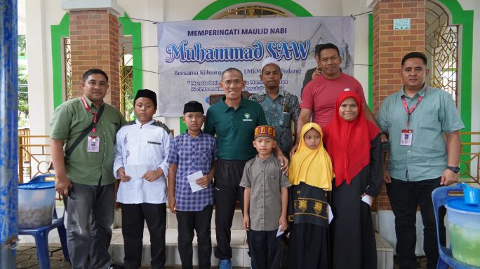 Dandenmadam IM Hadiri Perayaan Maulid Nabi Muhammad SAW Bersama UMKM Binaan Bang Padang
