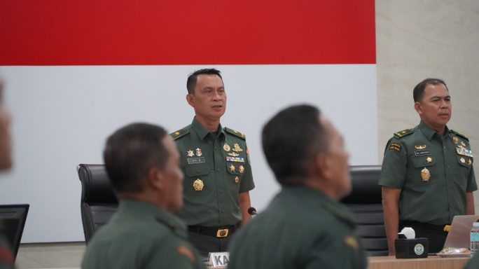 Kasdam Iskandar Muda Pimpin Reviu Penilaian Reformasi Birokrasi Kodam TA 2024