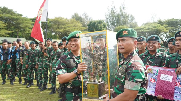 Kasdam IM Pimpin Upacara Peringatan Hari Juang Infanteri ke-76 di Banda Aceh.