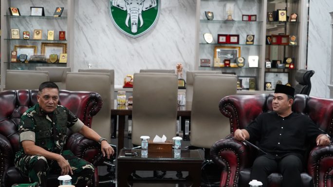 Pangdam Iskandar Muda Terima Audiensi Pj. Wali Kota Banda Aceh.