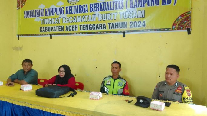 Babinsa Posramil Bukit Tusam Hadiri Sosialisasi Kampung KB