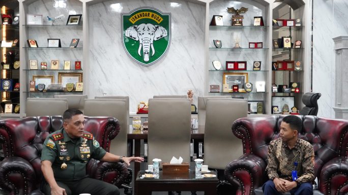 Pangdam Iskandar Muda Terima Audiensi Yayasan Rumah Yatim Arrohman Indonesia Cabang Aceh