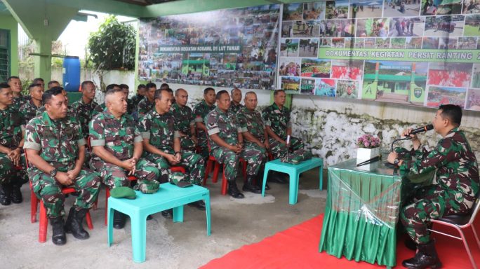 Dandim 0106/Aceh Tengah Kunjungan Kerja Ke Koramil 01/Lut Tawar