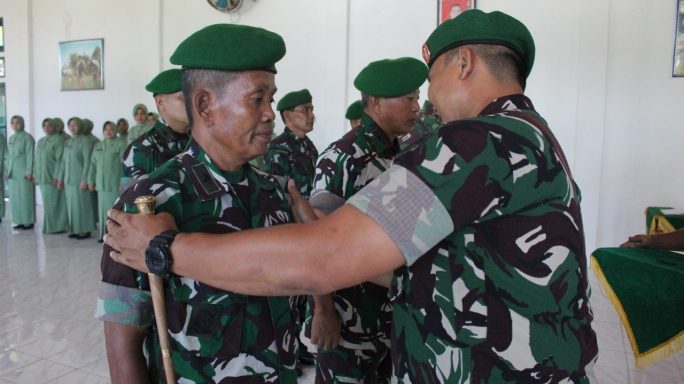 Dandim Abdya Lepas 1 Prajurit Purna Tugas
