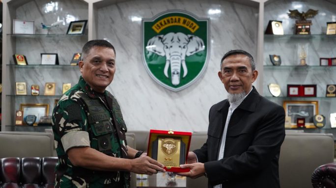 Pangdam Iskandar Muda Terima Audiensi Yayasan Baitul Quran Silaturahmi