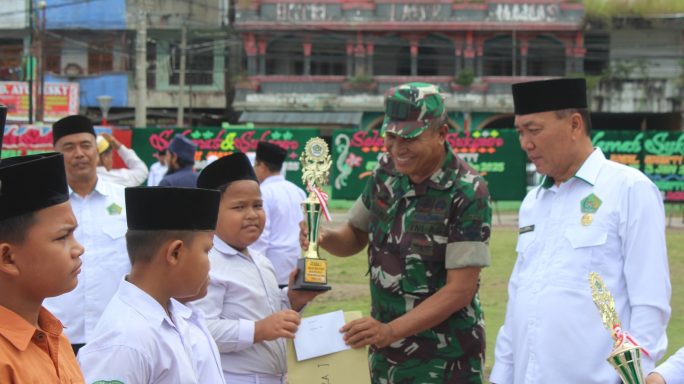 Pasi Intel Kodim 0108/Agara Hadiri Upacara Hari Amal Bhakti Ke – 79 Kementerian Agama RI