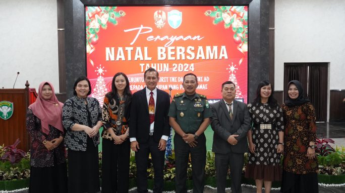 Kapoksahli Pangdam Iskandar Muda Hadiri Perayaan Natal 2024