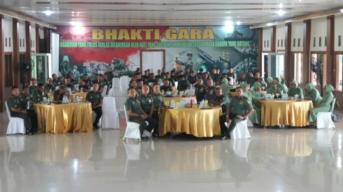 Suasana Keakraban Warnai Ramah Tamah Korem 012/TU dengan Warga Baru dan Personel Pindah Satuan