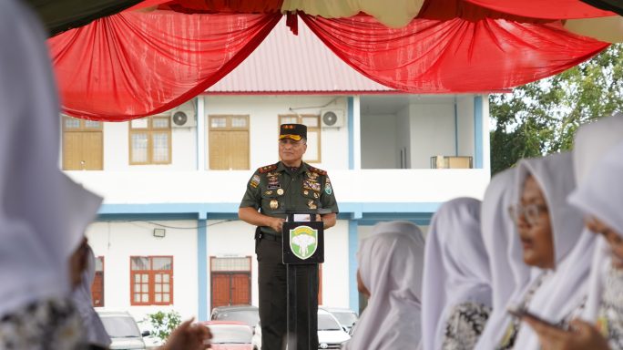 Pangdam Iskandar Muda Beri Pengarahan dan Motivasi kepada Siswa SMA Negeri 2 Banda Aceh.