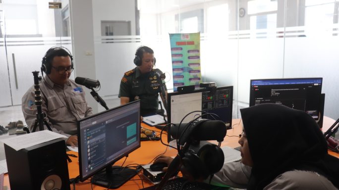 Dandim 0106/Ateng Jadi Narasumber Podcast RRI, Buka Rekrutmen Tamtama PK TNI-AD 2025