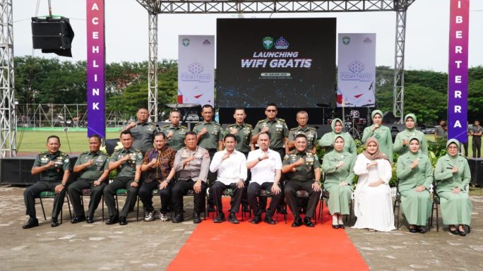 Pangdam Iskandar Muda Resmikan Layanan Wifi Gratis AcehLink untuk Mempermudah Akses Informasi Masyarakat
