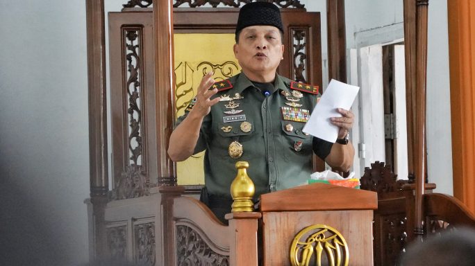 Pangdam IM : Mari Ambil Hikmah dari Perjalanan Spiritual Isra Mi’raj Nabi Muhammad SAW.