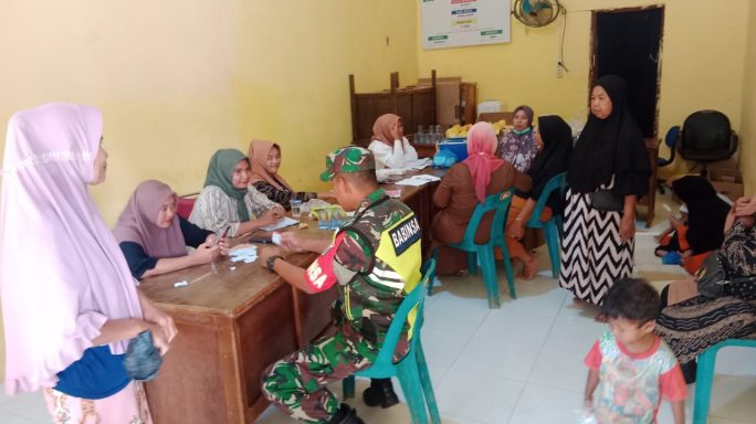 Serda Supriadi Dukung Peningkatan Kesehatan Ibu dan Anak melalui Kegiatan Posyandu di Desa Simpang Jernih